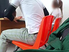 Maestra mexicana poniendo examen extraordinario a estudiantes en el salón hay otra manera de pasar maestra les pide cuerpo para pasar la materia girlfriend blonde skinny beautiful babe natural tits sexy legs tits taboo