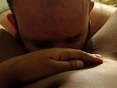 pussy play on date night