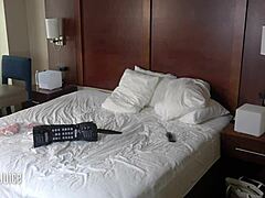 Wow! Rachel Ramsey cums hard with a buttplug in her ass before the scene starts!