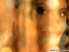 indian girlfriend tries nudity with teasing striptease and dancing moves