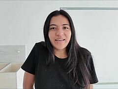 Agente inmobiliaria cachonda enjoys my verga in first time pov with colombian pornstar