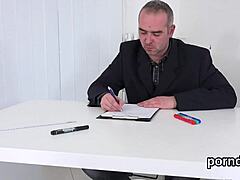 Sweet Girl Was Tempted and Poked by Her Elderly Instructor