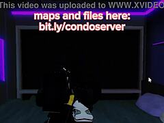 Roblox Slut Sucking Dick with Cumshot Deepthroat and Rough Sex Action