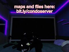 Roblox Slut Sucking Dick with Cumshot Deepthroat and Rough Sex Action