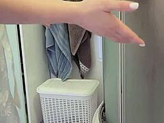 hey, stepmom gave her stepson a handjob until he came hard