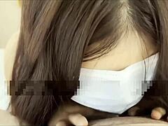 this casual scene shows a chubby girl with huge round tits in cuckold action. she rides old hubby while her big ass bounces wildly