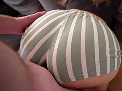 fucked my stepsister through a hole in her shorts her torn shorts turned me on