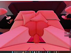 hey, check out this big booty girl riding hard and taking those backshots