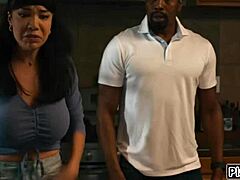 Insane Interracial Fix for Milf's Ghost Issue with Big Black Cock and Titty Fuck Action