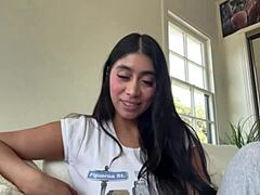 hey check out violet myers diving deeper in this hot interracial casting interview behind the scenes