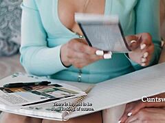 Hey, why don't you watch this pretty blonde Bree Olson ride and suck that massive black cock? 😏🍆