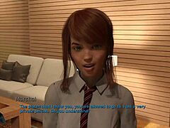 In this casual personal assistant game cap 1, the teen explores new challenges and interactions step by step