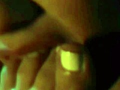 I adore how gorgeous Svetlanna uses her sensual white toenails to seduce Ravena in this close-up femdom foot fetish session
