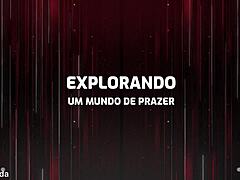 Ela já estava com a bucetinha toda assada vermelha e inchada nosso amigo insistiu.