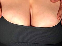 Why Not Suck These Hard Nipples And Play With Puffy Natural Tits In Close-Up Massage?