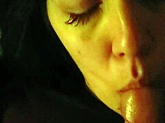 Hot amateur gives blowjob and gets throatfucked. What intriguing contrast in horny gagging friend teasing?