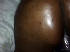 big butt chocolate bbw shows off her fat ass curves