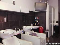 Subtle black dick fantasy unfolds at work with mature milf and monster cock group.