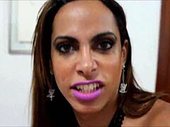 hey shemales, are you masturbating together on webcam with those asses and big tits, giving blowjobs to monster cocks until cum in mouth?