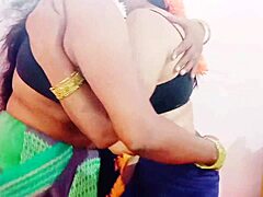 desi lesbian sex with telugu dirty talks