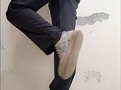 Why is this crazy latina nurse making homemade porno in the hospital office with big ass spreading?