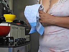 pregnant woman showing off her style