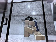 Yuuka gets punished for showing up uninvited, leading to intense fingering and blowjob sex with a follower in part 1 of 2.