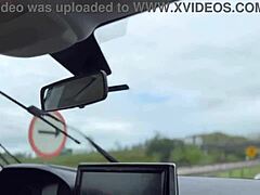 i drove uber from rio to sao paulo and client paid by letting me lick wet pussy moaning loud