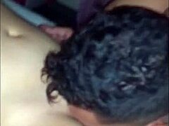 Young Guy Fucks Married Slut Karina Hard as Cuckold Watches in Part 1