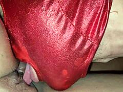 no condoms, husband sucks wife's pussy while 18yo thick cock enters her?