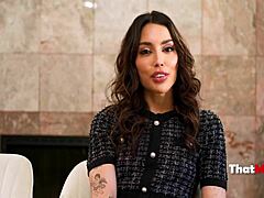 Watch Mr and Mrs Smith parody with Vanessa Sky and Lucky Fate in wild milf action!