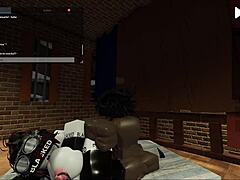 why does this infiel ride that massive bbc behind her boyfriends back?