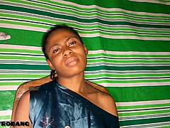 Ghetto Ebony Dovee Handles Casting Interview And Masturbates With Dildo In Wild Session