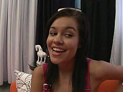 Two incredible sluts dive into big ass licking and toy play in their lesbian experience.