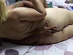 Stepsister gives me a good massage for my cock part 2