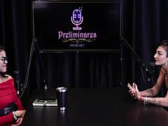 Caroleta roots takes off clothes after guest talks about routine content on social media. She has lots of fans in the city and doesn't let things affect her, watch on sheer red.