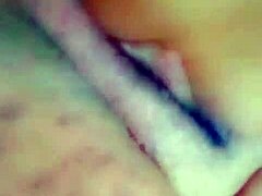 Do you see how I make love to my self with squirting on pussy?