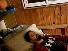 Fuck Homeless Man In Abandoned House Attic!