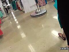 Sweet Czech teen lured from mall for wild POV pounding session