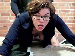 she cant talk and fuck at the same time in amateur interracial quickie with moaning orgasm