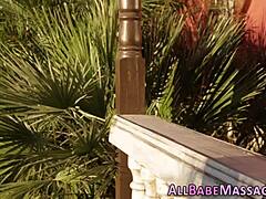 Hot Lezzie Enjoys Sensual Fingering And Oral Massage From Skilled Masseuse In High Definition