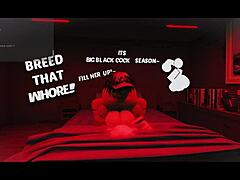 Fucking another cuck's snowbunny girlfriend with big tits and rough oral action