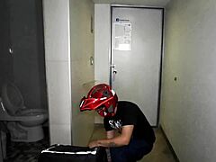 the uber eats delivery guy arrived in a miniskirt, leading to intense anal assfucking with the crossdressing shemale