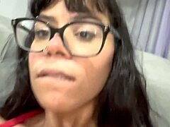 Watch This Juicy Latina Teen Nerd Lose Her Phone And Leak Intimate Videos Online!