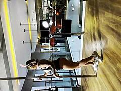 Coelhinha rides big black cock doggystyle until cum in mouth fills her up 😏🍆💦