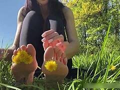 I banged this hot chick deep in the woods