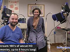 Dr tampa - do they really health care about you - rebel wyatt. Backstage pov with big tits and pierced nipples in latex gloves.