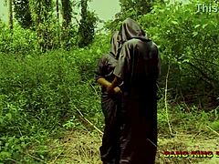 mature babe got bent over for doggystyle creampie from big black cock