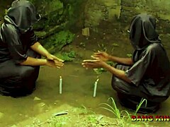 mature babe got bent over for doggystyle creampie from big black cock