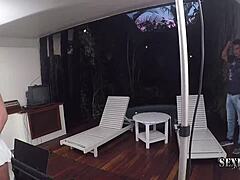 Behind the Scenes Photoshoot with Evy Kethlyn Blonde Brazilian Latina Natural Tits and Big Cock Action from Ed Junior Big Bambu Binho Ted